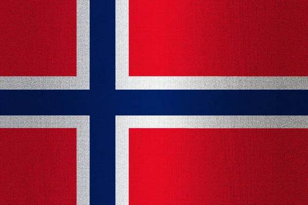 Ein Abstrakter Hintergrund Der Norwegischen Flagge Mit Den Farben Rot — Stockfoto