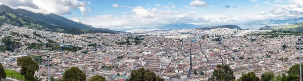 Quito Capital Ecuador Panoramic — Stock Photo, Image