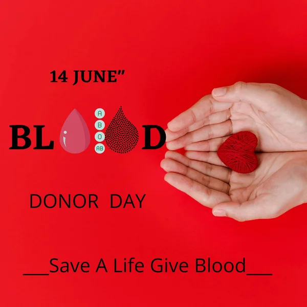 Донор Крови Хорошая Служба Спасти Жизнь Многим Людям — стоковое фото