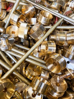 Üretim sürecinin artıkları, portre görüntüsü. Yüksek kaliteli resim.