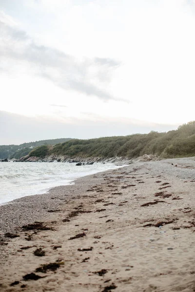 Closeup Beach Saint John New Brunswick Canada — Stock Photo, Image