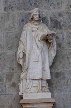 Esztergom 'daki Kutsal Bakire Meryem' in ve Aziz Adalbert 'in Katedrali' nin mimari detayları - Macaristan