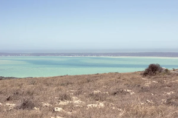 Живописный Вид Лагуну Охраняемую Морем Национальном Парке Западного Побережья — стоковое фото