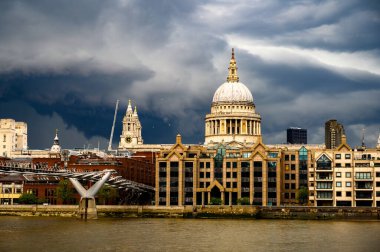 The St Paul's Cathedral in London