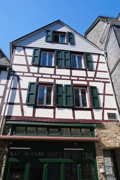 Monschau Small Place Beautiful Area Called Eifel View Small Streets — Stock Photo, Image