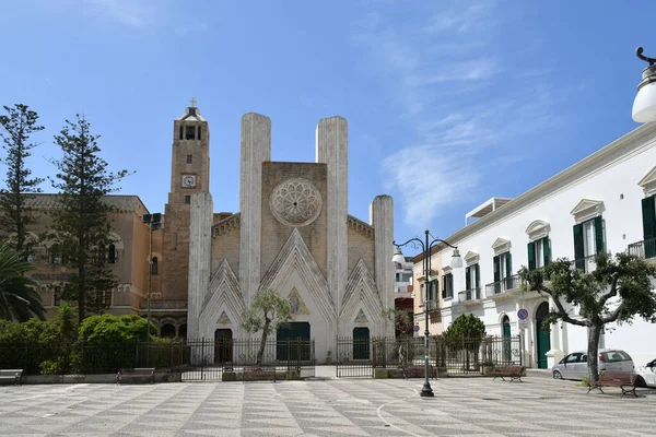 Square Gallipoli Old Village Province Lecce Italy — Zdjęcie stockowe