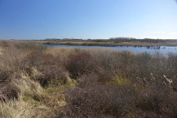 Lake Dunes Skagen Nordstrand Cape Grenen Meeting Point Skagerrak Kattegat — Stock Photo, Image