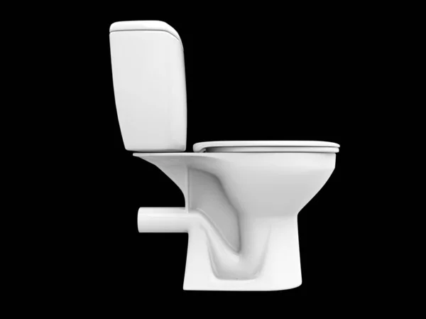 Zole Edilmiş Tuvalet Tuvaleti Tuvaleti Porselen Çizimi — Stok fotoğraf