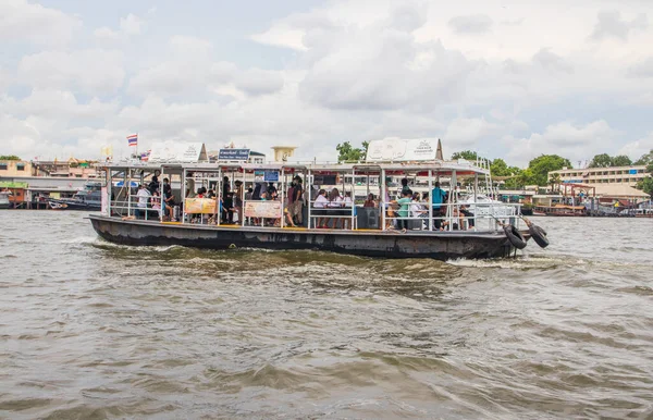 Ferry Boat Chaophraya River Bangkok Thailand Southeast Asia — Stock Photo, Image