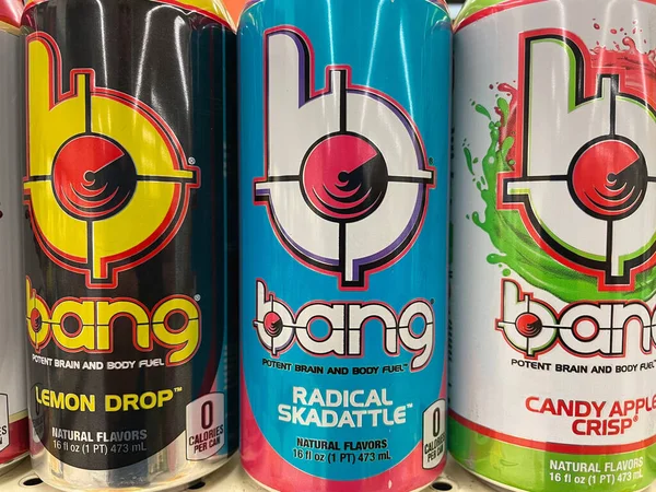 Augusta Usa Retail Store Drinks Bang Energy Drink — Stock Photo, Image