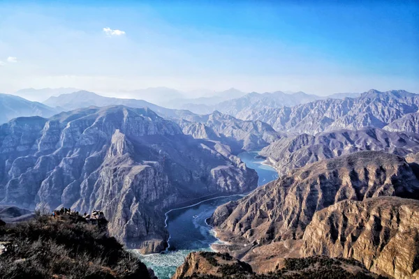 Uma Vista Panorâmica Lago Pearl Pequim China — Fotografia de Stock