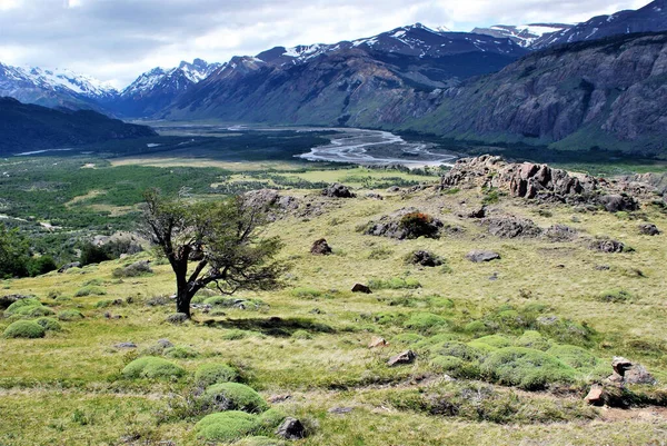 Καταπληκτικό Τοπίο Κοντά Στο Calafate Στην Παταγονία Αργεντινή — Φωτογραφία Αρχείου