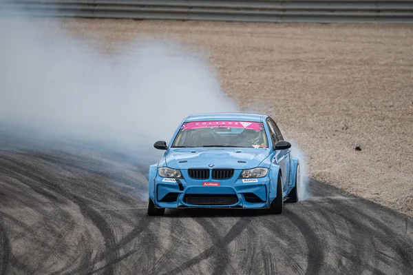 Bmw Série E90 Deriva Circuito — Fotografia de Stock