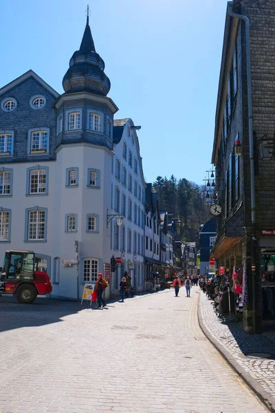 Monschau Small Place Beautiful Area Called Eifel View Small Streets — Stock Photo, Image