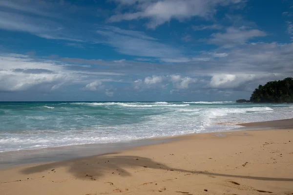 Une Belle Journée Ensoleillée Sur Plage Playa Grande Rio San — Photo