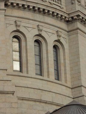 St. Paul Katedrali 'nin güzel bir fotoğrafı.