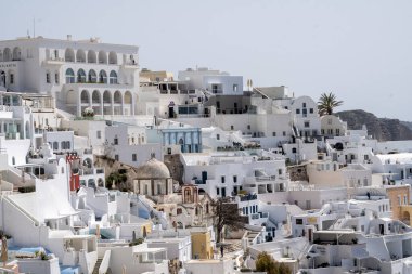 The beautiful white architecture of Santorini, Greece