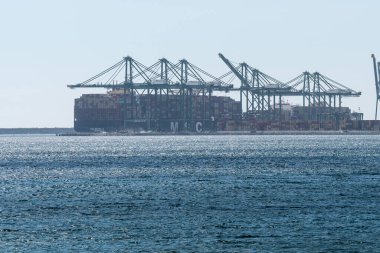 The Sines Container Terminal XXI at the Port of Sines