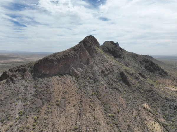 Aerial View High Rocky Mountain Arizona — Foto de Stock