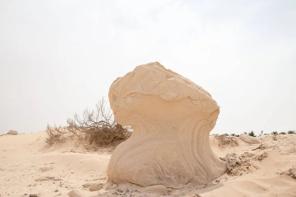 Formação Com Erosão Areia Vento — Fotografia de Stock