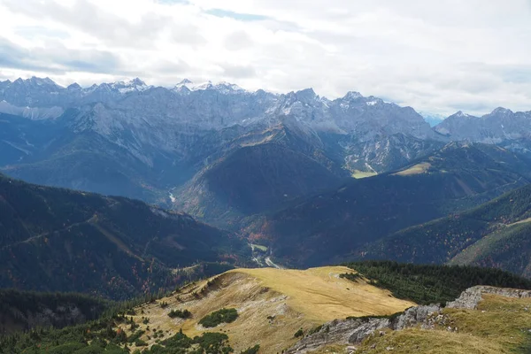 Belo Tiro Cordilheira Alpes — Fotografia de Stock