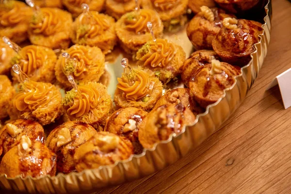 Dessert Plate Sweet Snacks — Stock Photo, Image