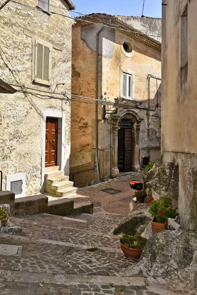 Vertical Shot Streets Lenola Province Latina Lazio Region Central Italy — Zdjęcie stockowe