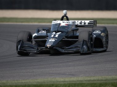 Indy 500 'ün bir otomobil yarışı - pratik ve eleme. Indianapolis Motor Yarış Pisti