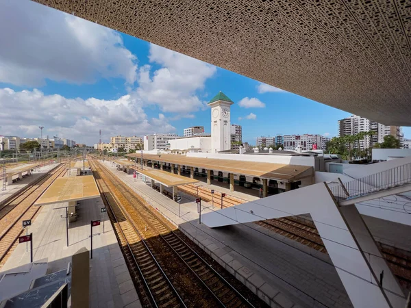 Casa Voyageurs Railway Station Morocco — Stock Photo, Image