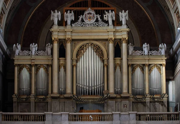 One Biggest Organs Europe Basilica Largest Hungary — Stock Photo, Image