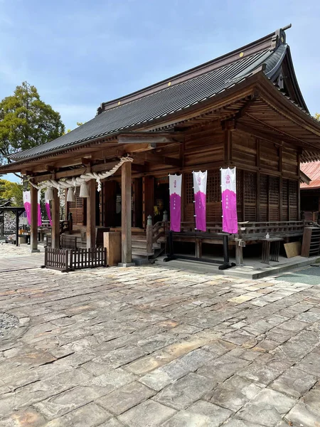 Santuário Cidade Yanagawa Japão — Fotografia de Stock