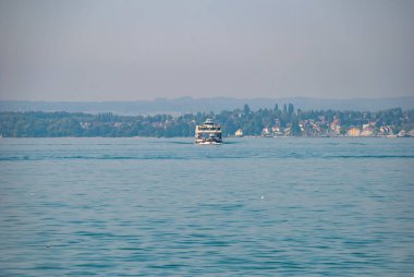 Bodensee, Almanya 'da güzel bir göl manzarası