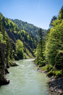Entenlochklamm, Avusturya 'da manzara Schmugglerpfad