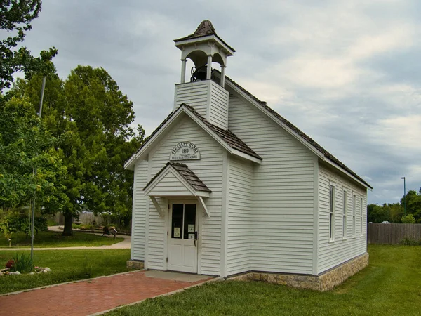 Een Close Van Pleasant Ridge Eenkamerschool Deanna Rose Farmstead — Stockfoto