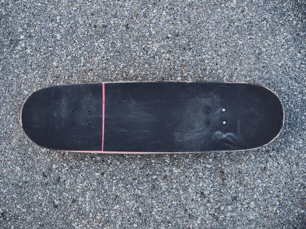 Skateboard Blacktop Pink Stripe — Stockfoto