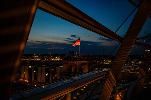 View Visitors Centre German Parliament Building Berlin German — Stock Photo, Image