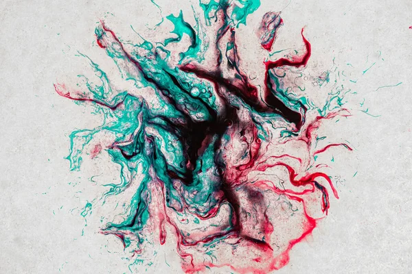 Uma Mão Aquarela Abstrata Pintada — Fotografia de Stock