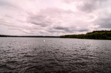 Mohnesee Westfalia Avrupa Alman Barajını Delecke