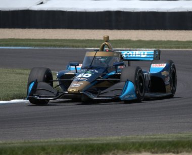 Indy 500 'ün bir otomobil yarışı - pratik ve eleme. Indianapolis Motor Yarış Pisti