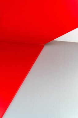 A closeup shot of a minimalist ceiling design