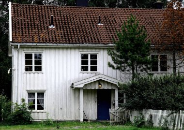 Residential house on the farm