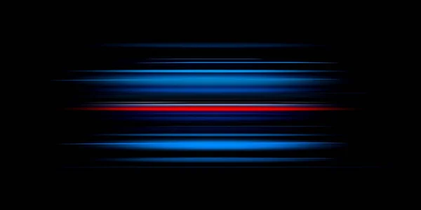 Beautiful Motion Light Effect Banners Blue Lines Effect Speed Blue — Stock Photo, Image