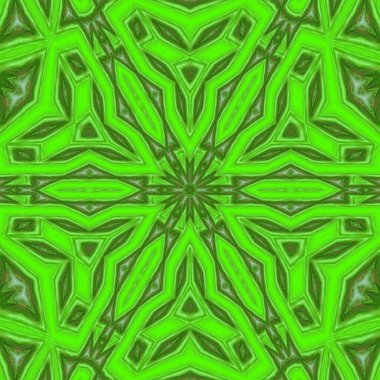 Soyut, havalı ve büyüleyici, pürüzsüz yeşil bir arkaplan.