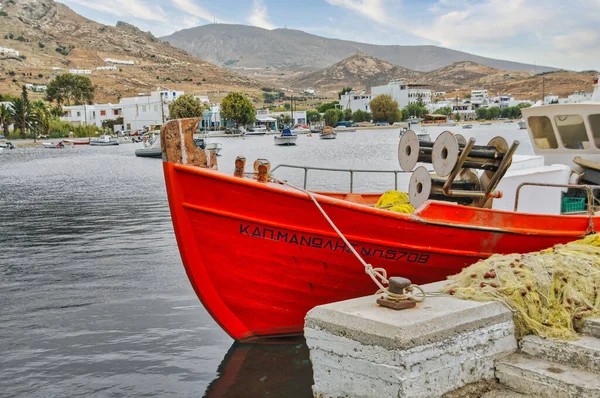 Serifos Island Greece April 2010 Beautiful Village Livadi Serifos Island — Stock Photo, Image