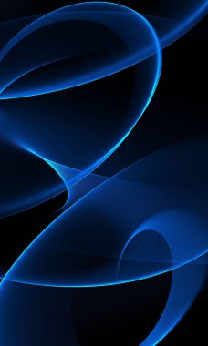 Güzel Neon parıldayan dalga, sihirli enerji ve ışık hareketi arka planı