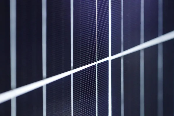 Close Solar Panel Solar Cell Texture Pattern Background — Stock Photo, Image