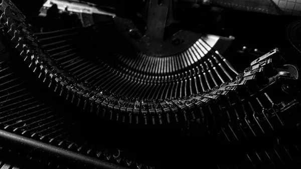 Typewriter Photograph Vintage Retro Aesthetic — Stock Photo, Image