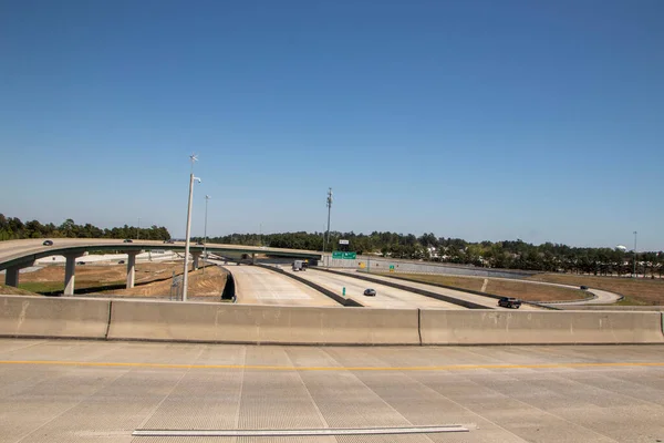 Augusta Usa Bobby Jones Expressway Interchange Multiple Bridges — Stock Photo, Image
