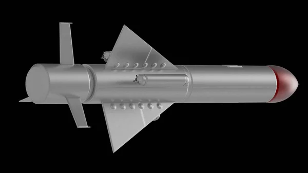 Raketti Ohjus Ammus Sota Konflikti Militar Taistelukärki Ydinase Ydinase Kuvitus — kuvapankkivalokuva