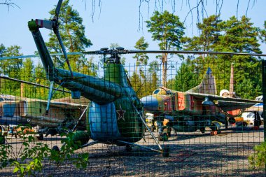 Riga, Letonya 'daki havacılık müzesi.